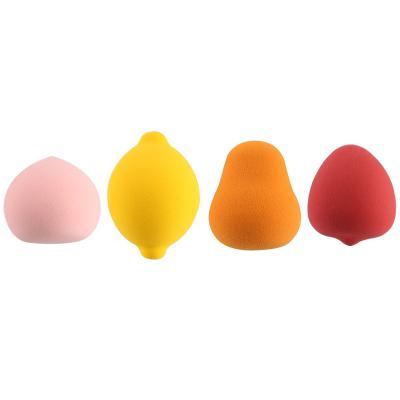 China Madame Face Makeup ZOREYA Cute Fruit Beauty Makeup Sponge Set Private Label Face Sponge for sale