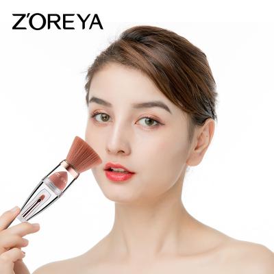 China ZOREYA 3in1 Portable Innovative Soft Face Cosmetic Make Up Brush for sale