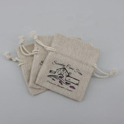 China Recyclable Custom Eco Friendly Custom Drawstring Jewelry Gift Organic Canvas Pouch Bags for sale