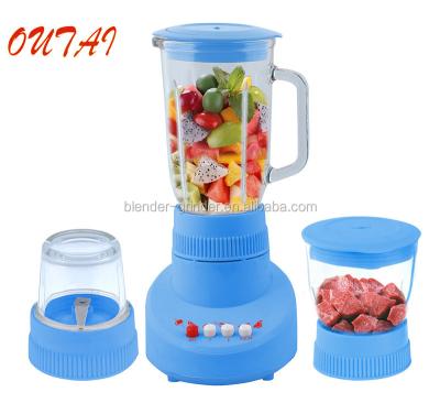 China Zhongshan Trade Assurance Factory Glass Home Fruit Blender Meat Blender Machine for sale