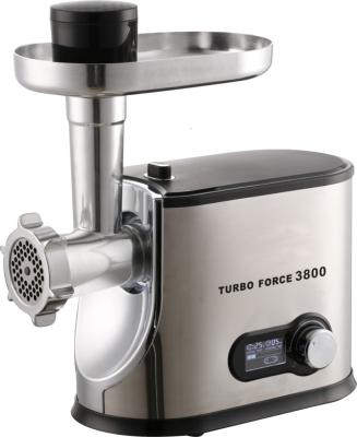 China Commercial Electric Digital Chopper 2000W Meat Grinder With Beautiful Stainless Steel Housing for sale