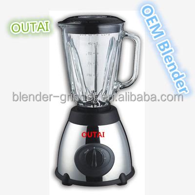 China Kitchen Food Blender Glass Frozen Fruit for Smoothie Blender for sale