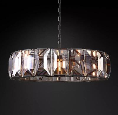 China American Style Living Room Crystal Chandelier Modern Style Harlow Lighting Round Crystal Chandelier for sale