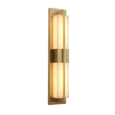 China Modern Wall Lights Hotel Sconce Lighting Fixtures Marble Wall Sconce for sale