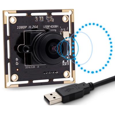 China Driver ELP Full HD Low Light H.264 USB Free Camera Module OEM 1080P With Sony IMX323 Sensor For Robot, Kiosk, Vehicle, Mining Industry for sale