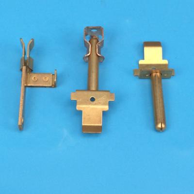 China Conductive Brass Switch Socket Outlet Socket Copper Contact Shrapnel Manufacturing Brass Termination for sale