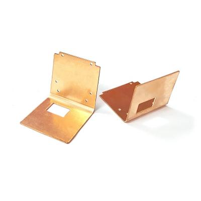 China Conductive Stainless Steel Copper Stamping Blank Page Of Production Process for sale