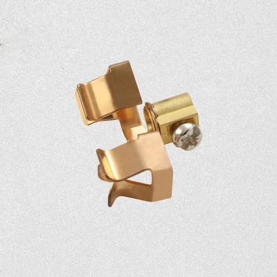 China Conductive Contact Connector Steel Brass Copper Stamping Sockets For Wall Switches for sale