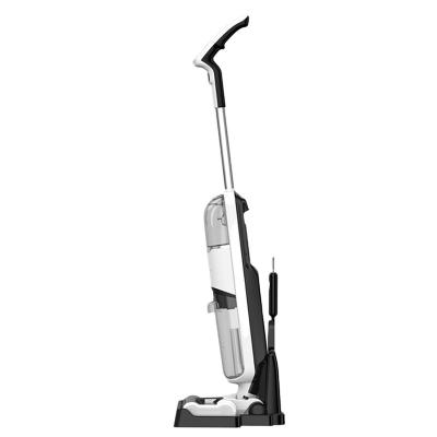 China Hotel Floor Detachable Cordless Handheld Electric Seal Wet And Dry Vacuum Cleaner With Self-cleaning Broom for sale