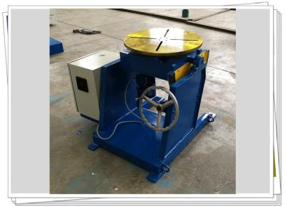 China Manual Tilt Adjustable Speed 300kg Rotating Welding Positioner Foot Pedal Control for sale