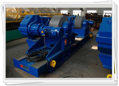 China High Rigidity Heavy Duty Rotator , Welding Rack With Steel Wheel for sale