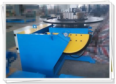 China 3000kg Tilt Benchtop Welding Positioner For Pipe Flange Welding for sale