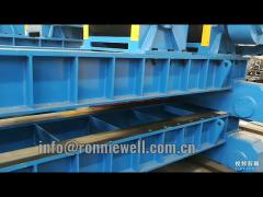 Blasting rotator for tank vessel sand blasting TSA Treatment