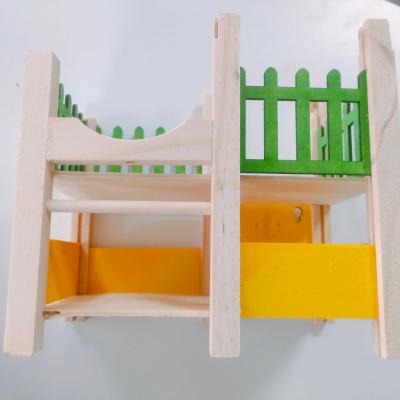 China Viable Simple Design Of Home Wooden Wooden Home Decoration Products Working Bird Toys for sale