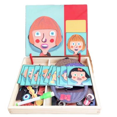 China China three-dimensional wooden puzzle for children's enlightenment knowledge for sale