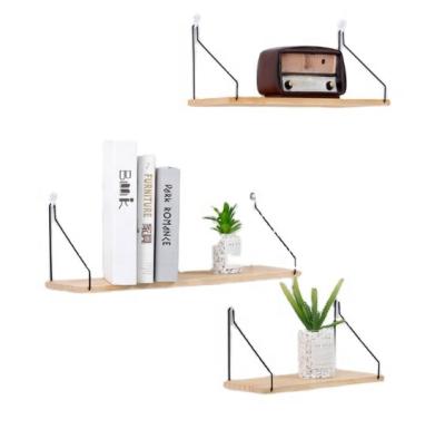 China Nordic Art Folk Simple Wooden Wall With Rack Room Decoration for sale