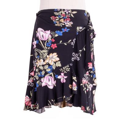 China High Quality Breathable Ladies Printed Casual Clothing Custom Designer Knitted Womens Skirt for sale