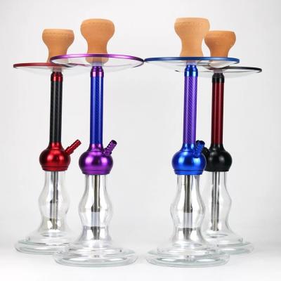 China Tobacco Pipe Customized Multicolor German Hookah Set Eco-friendly Handmade Glass Hookah Hookah Supplier Directly for sale