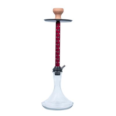 China Russian Aluminum Tobacco Pipe Hookah Shisha Hookah 68CM Large Size With Full Set Accessories Factory Price for sale