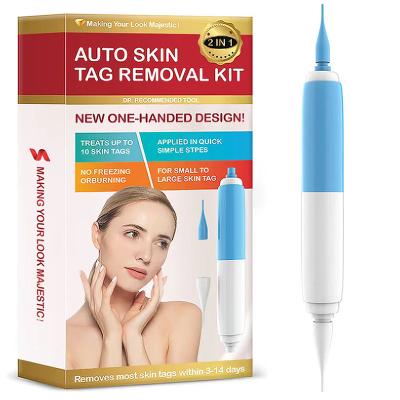 China Pigment Removal 2-4mm+4-8mm Mini Portable Wart Removal Tools And Body Skin Acne Pimple Treatment Face Tag Remover Kit for sale