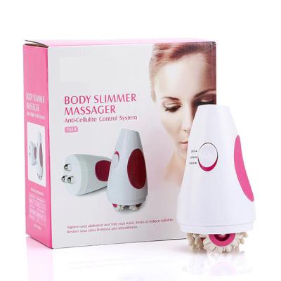 China Comfortable Face Kneading Electric Body Massager Machine Slimming Massage Roller For Fat Pushing 3D Handheld Mini Anti-Cellulite Slimmer for sale