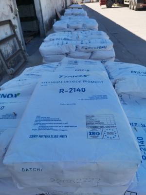 China Strong Hiding Power and Good Dispersibility TINOX R-2140 Sulphate Process Titanium Dioxide for Coatings and Paints for sale