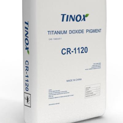 Chine Temps de dioxyde de titane de processus de chlorure de colorant de rutile de CR-1120 Tinox résistant à vendre