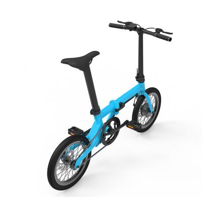 China Cheap Folding Aluminum Alloy Aluminum Alloy Frame Electric Bike Adult Foldable Bike for sale