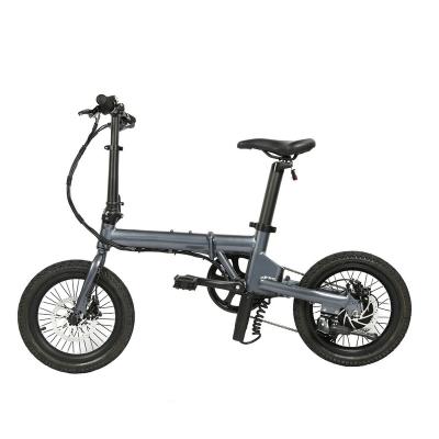 China Aluminum Alloy 16 Inch Electric Bike 7.8AH 10Ah High Battery Capacity Lightweight Folding Foldable E-Bikes for sale