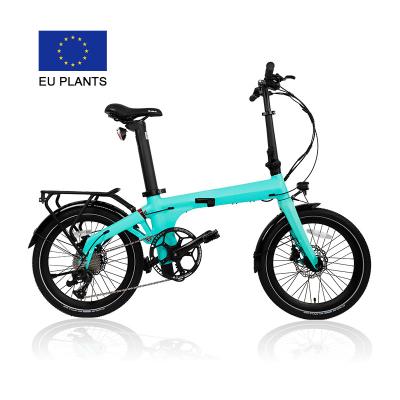 China Aluminum Alloy 20 Inch Electric Bike 350W Adult Foldable E-Bike Aluminum Alloy Electric Folding Bicycle for sale