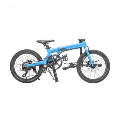 China The Aluminum Alloy OEM Long Range 80-100km 36V 10.4Ah 20 Inch Aluminum Alloy Hidden Battery Folding Electric Bike for sale