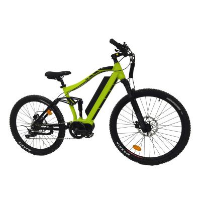 China Aluminum Alloy 1000w Center Motor High Performance Mountain Bikes Off Road Electric Dirt Bike Full Suspension Electric Bike for sale