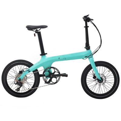 China Carbon fiber carbon fiber frame designed bike new lightweight 20 inch folding bike carbon bike folding bike for sale