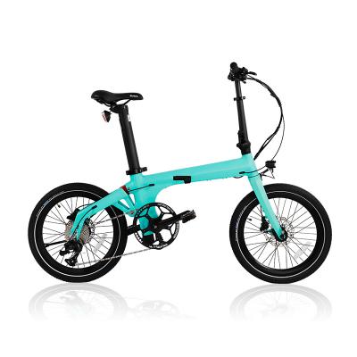 China Aluminum Alloy 250W Electric Foldable Bike Aluminum Electric Folding Bike For Adults for sale