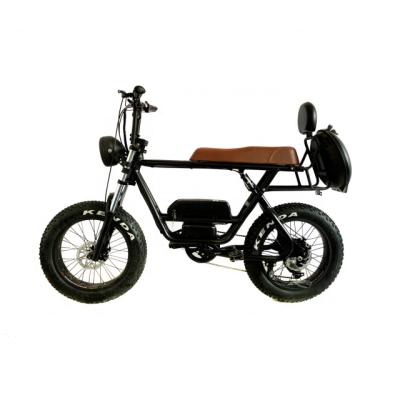 China Inch 48V 750W Full Suspension 20 Aluminum Alloy Electric Bike 750w Beach Electric Cruiser Bike For Men for sale