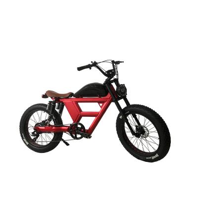 China Fat Tire 750w Aluminum Alloy Snow Bike Hot Beach Fat Tire Electric Bicycle for sale