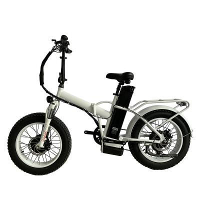 China City folding fat bike 20 tire fat ebike electric foldable electric bike ebike for ladies for sale