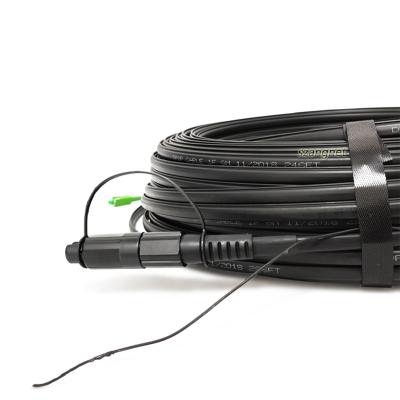 China FTTH Optitap Cable 200FT 300FT 500FT Pre Connectorized Corning SST Drop Cable for sale