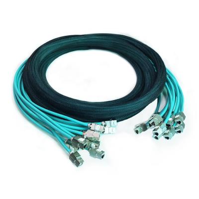 China 100% Pre-terminated Bare Copper Trunk Cable 26AWG Cat7 Trunk Cable Bundle RJ45 Telecommunication Cable for sale