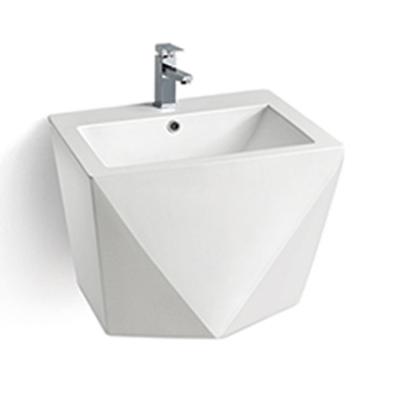 China Modern Ceramic Wall Hung Basin Pattern Design for sale