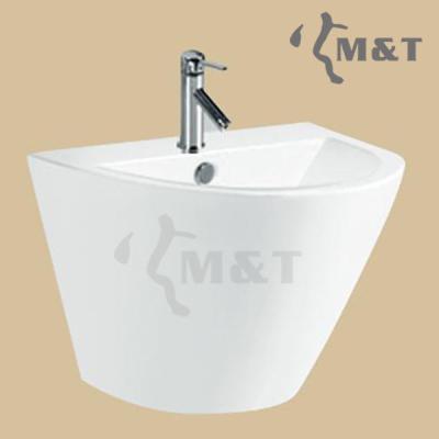 China Modern Hand Wash Bathroom Wall Mounted Sink for sale