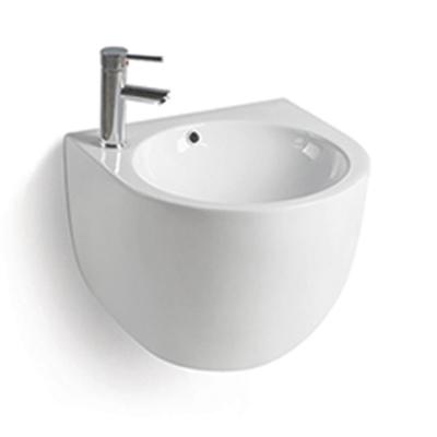 China New Design Modern Ceramic Wall Hung Wash Basin for sale