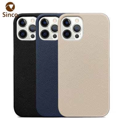 China New Brand OEM ODM Anti-fall Luxury Leather Cell Phone Case Custom Back Cover For iPhone 12 Pro Max for sale