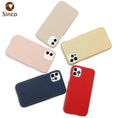 China 2021 Hot Selling Anti-fall Luxury Ultra Thin Saffiano Microfiber Phone Case Cover For iPhone 11 11 11 pro 11 pro max for sale