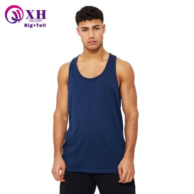 China Mens Drying Tank Top Logo Gym Runner Back Vest Custom Breathable Active Cotton Quick Life Fishing Vest Man Plus Size for sale