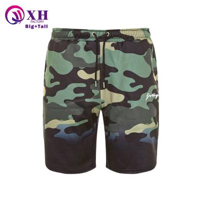 China Wholesale High Quality 100% Cotton Anti-Wrinkle Men's Sport Gym Fishing Camouflage Beach Shorts Length Swimming Plus Size Mens Shorts for sale