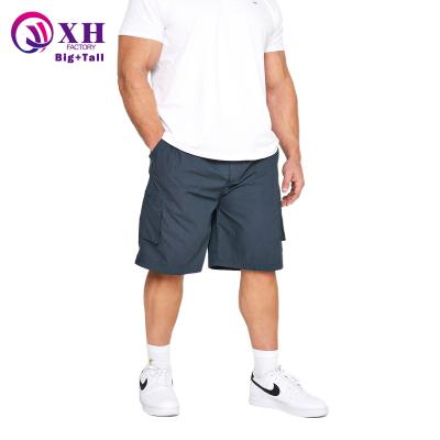 China Viable Custom Logo Cotton High Quality Men's Gym Package Cargo Oversized Shorts Fashion Peach Plus Size Mens Shorts for sale