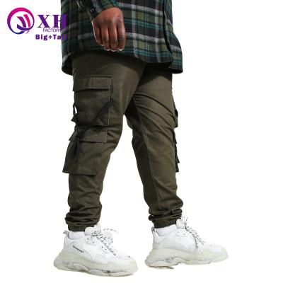 China Wholesale Viable Casual Pocket Multifunctional Cargo Oversized Men's Street Jogger Plus Size Men's Pants And Trousers for sale