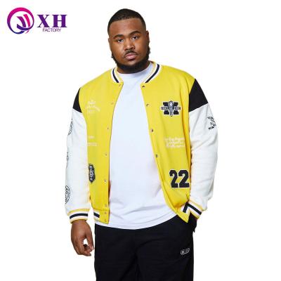 China Wholesale Custom Viable Old School College Vests Mens Empty Jackets Plus Size Mens College Jackets for sale