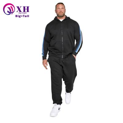 China Wholesale Custom Anti Shrink Logo Sweatshirts Loose Patchwork Hoodies Quilting Zipper Full Up Hoodie Custom Plus Size Mens Hoodies for sale